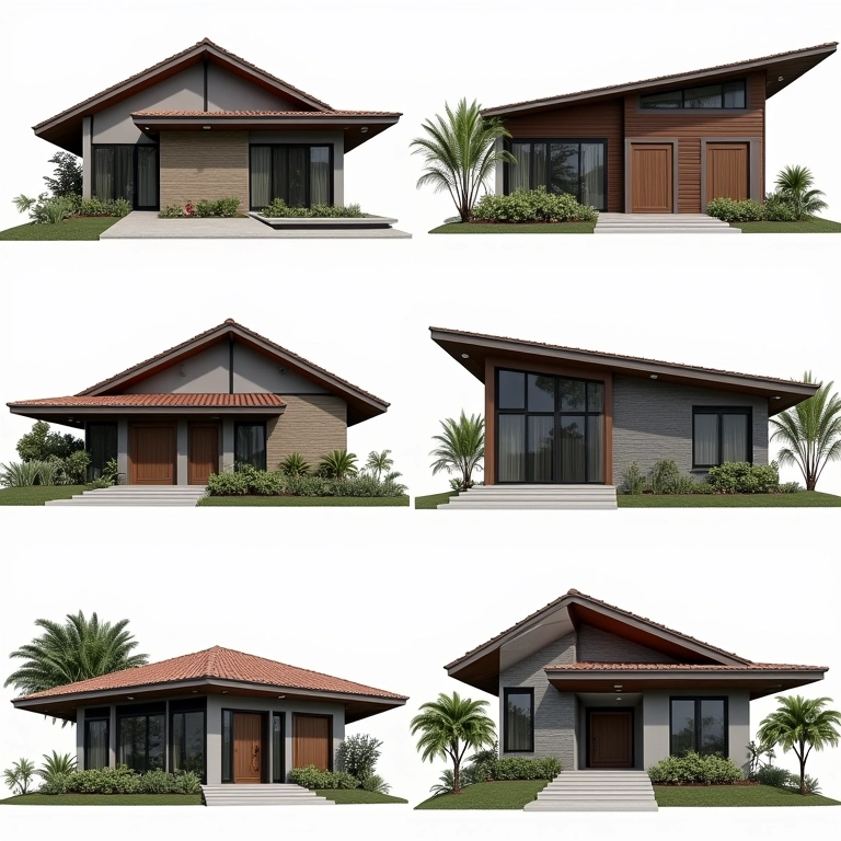 Tipos de cobertura para casas brasileiras.