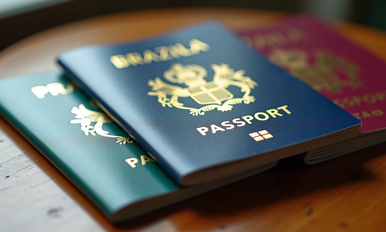 Tipos de passaporte emitidos no Brasil.