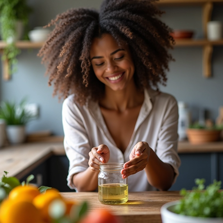 Tônico capilar caseiro