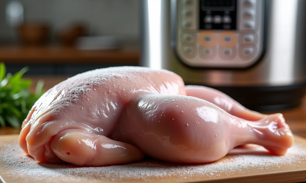 Usando frango congelado na panela de pressão: é possível?