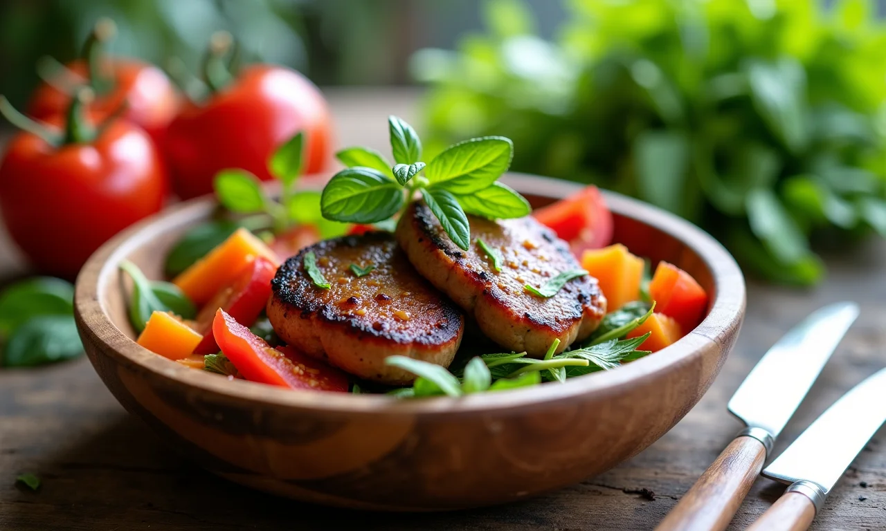 Vaca atolada vegana: sabor e sustentabilidade em um prato.