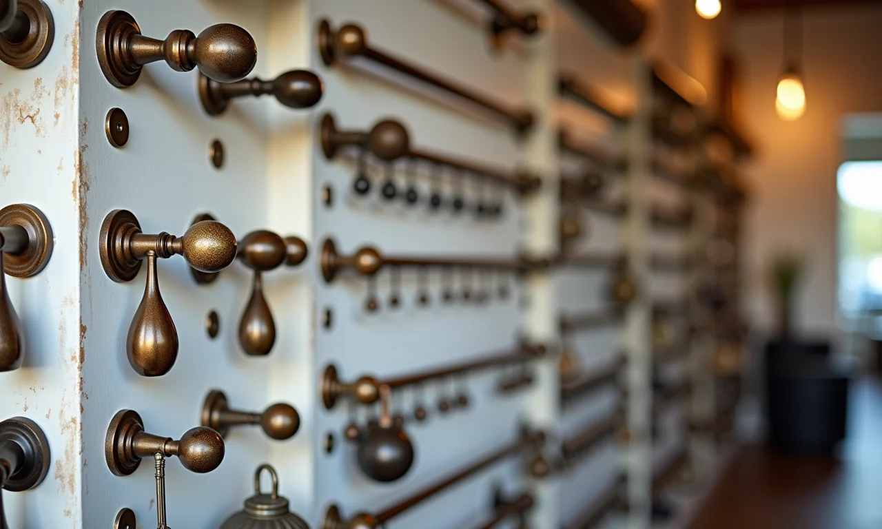 Varão e acessórios para cortina blecaute.