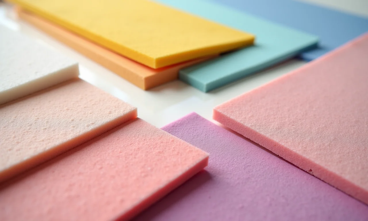 Variedade de EVA em cores e texturas ideais para flores.