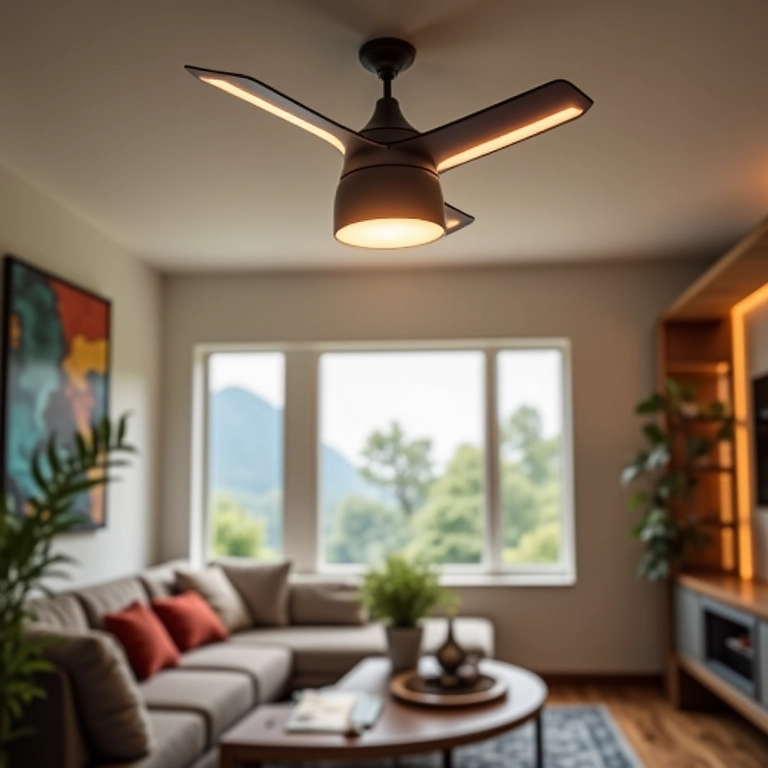 Ventilador de teto Tron LED