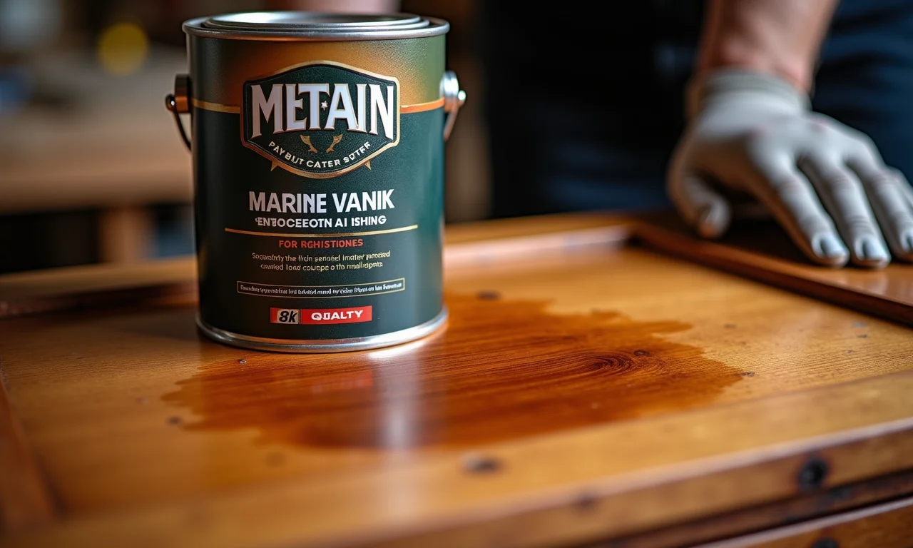 Verniz marítimo da Sparlack protegendo um baú de madeira.