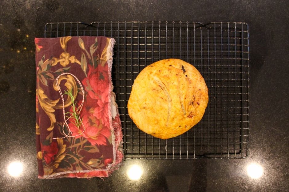 Pão de alho e ervas